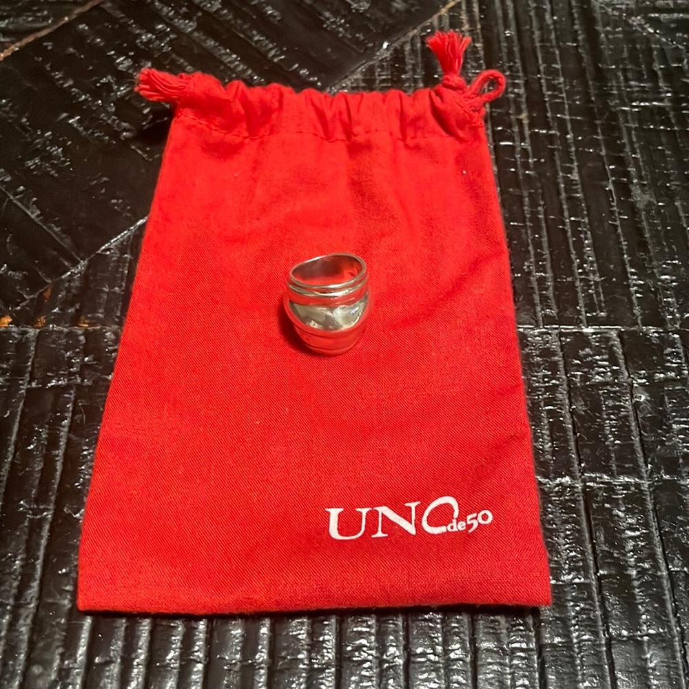 Uno de 50 ring (silver)